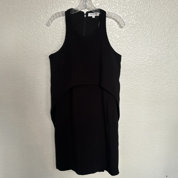 KF/ KAUFMANFRANCO Collective Layer Halter Dress Sleeveless Cape Size 10 - Picture 4 of 8